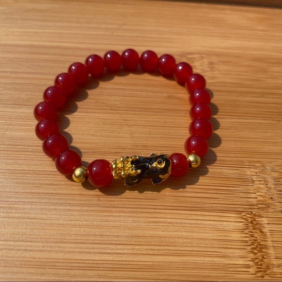 Red Agate Bracelet - Picture 6 of 8